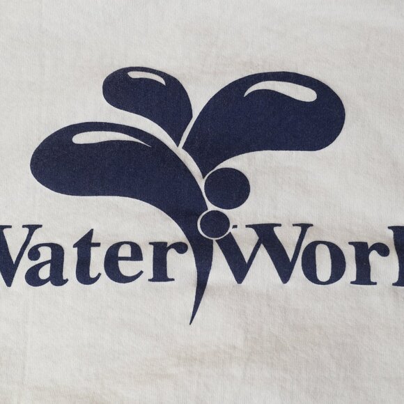 Denver Water World Vintage White Employee Crewneck (XXL) - Picture 11 of 11